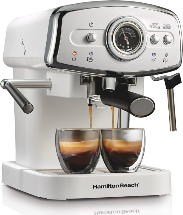 Hamilton Beach Slide & Lock Espresso Machine